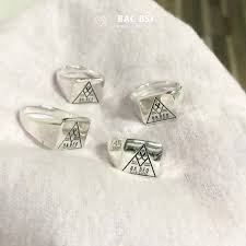 Nhẫn bạc nam signet