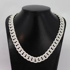 Dây Chuyền Bạc Cuban Chain Bản To